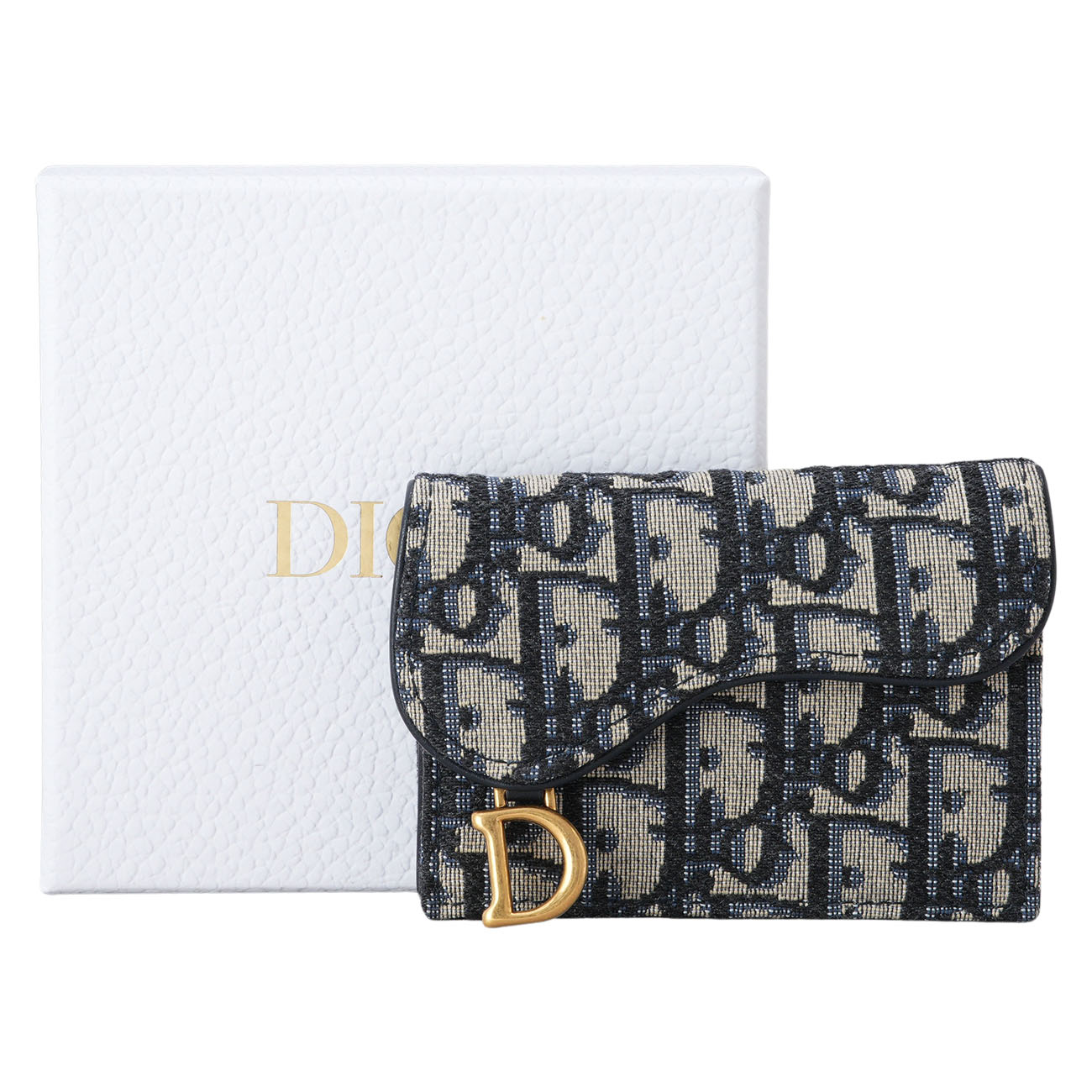 CHRISTIAN DIOR(USED)디올 오블리크 카드홀더 지갑